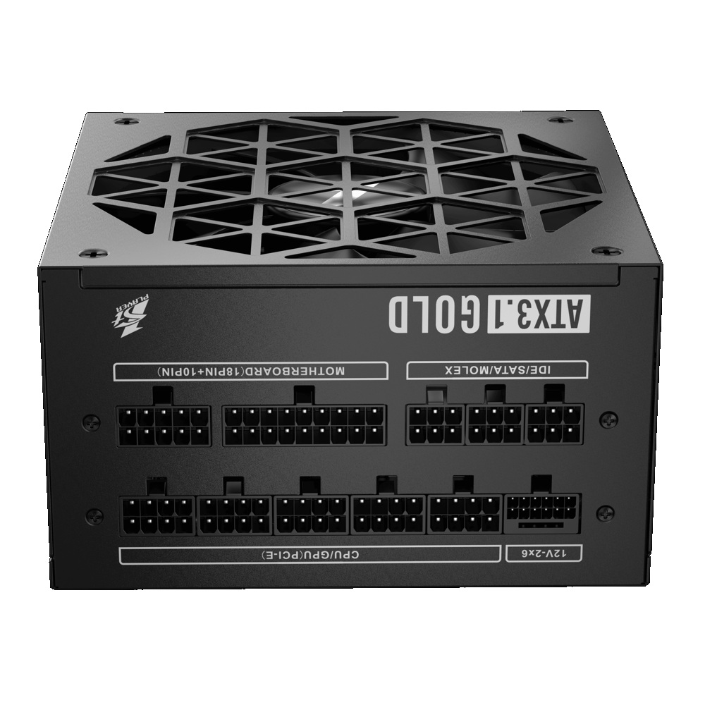 Sursa PC 1stPlayer® 750W, 80 PLUS® Gold si certificat Gold Cybenetics, Full-modular, ATX 3.1, PCIe 5.1, HA-750BA2, negru - imagine 2