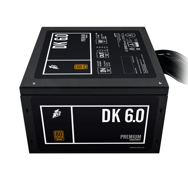 Sursa PC 1stPLAYER® DK PREMIUM PS-600AX, 600W, 80 PLUS® BRONZE, PFC activ