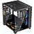 Carcasa 1stPLAYER® Gaming BV5-bk, 5 ventilatoare aRGB plus PWM, Micro-ATX, telecomanda, negru