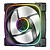 Ventilator 1stPlayer® aRGB FN7R-BK reverse, control turatie, 120x120x25 mm silent, rulment hydraulic, 3pin(ARGB)+4PIN(PWM), negru
