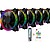 Set 5 ventilatoare 1stPlayer® G3 aRGB, controller si telecomanda, negru