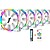 Set 5 ventilatoare 1stPlayer® M3-wh aRGB, controller si telecomanda, alb