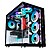 Carcasa 1stPLAYER® Gaming SP8-wh SteamPunk, ATX, 7 ventilatoare aRGB, telecomanda, alb