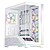 Carcasa 1stPLAYER Gaming WP9-wh, 4 ventilatoare aRGB plus PWM, display 5.5 inches, strip LED, ATX, telecomanda, alb