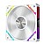 Ventilator 1stPlayer® aRGB XF7-WH, control turatie, 120x120x25 mm silent, rulment hydraulic, 3pin(ARGB)+4PIN(PWM), alb